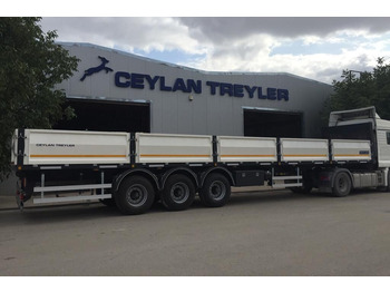Pritschenauflieger/ Plattformauflieger neu kaufen CEYLAN 3 AXLES FLATBED&PLATFORM WITH SIDE COVER: das Bild 3