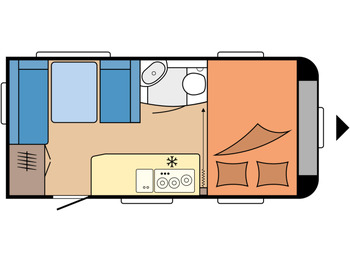 HOBBY DE LUXE 440 SF Wohnwagen
