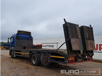 Pritsche LKW Für die Beförderung von schwere Technik 2006 MAN TGA26-390: das Bild 3