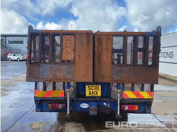 Pritsche LKW Für die Beförderung von schwere Technik 2010 Isuzu N75.190: das Bild 4