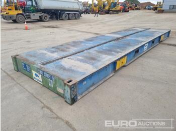 Seecontainer 30' Flat Rack Container Bridge: das Bild 1