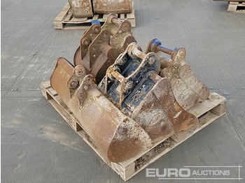 Schaufel 36" Ditching, 18", 18", 12", 12" Digging Bucket 30-35mm Pin to suit Mini Excavator: das Bild 5