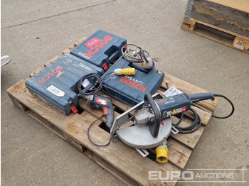 Baugeräte Bosch 110 Volt Grinder (2 of), 110 Volt Screwdriver (3 of), 110 Volt Hammer Drill: das Bild 5