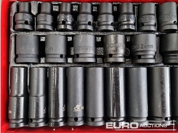 Werkstattgerät Unused 35 Piece 1/2" Drive Air Impact Socket Set, Steel Case: das Bild 4 Werkstattgerät Unused 35 Piece 1/2" Drive Air Impact Socket Set, Steel Case: das Bild 4