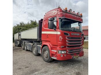 SCANIA R 580 Seil Abrollkipper