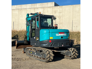 Kettenbagger Sunward SWE 90UF: das Bild 3