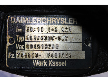 Differenzial Getriebe für LKW DIFERENTIAL MERCEDES ATEGO R=38:13 HL2 006503790: das Bild 3