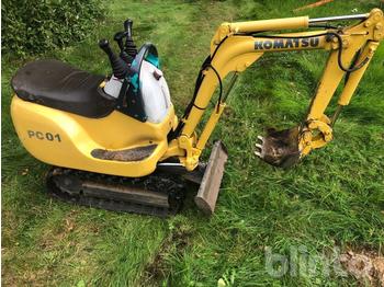 Minibagger Komatsu PC 01: das Bild 1