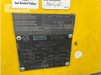 Knickgelenkter Dumper Wacker 4001: das Bild 5