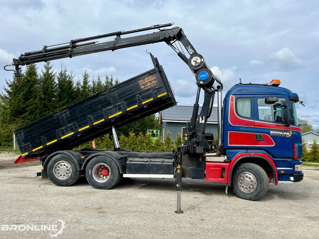 2002 SCANIA R114 6X2*4 Tipper+HIAB 166-e5 crane - Kipper, Autokran: das Bild 4 2002 SCANIA R114 6X2*4 Tipper+HIAB 166-e5 crane - Kipper, Autokran: das Bild 4