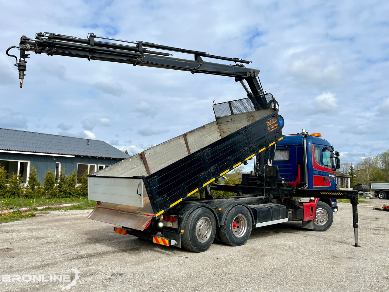 2002 SCANIA R114 6X2*4 Tipper+HIAB 166-e5 crane - Kipper, Autokran: das Bild 5 2002 SCANIA R114 6X2*4 Tipper+HIAB 166-e5 crane - Kipper, Autokran: das Bild 5
