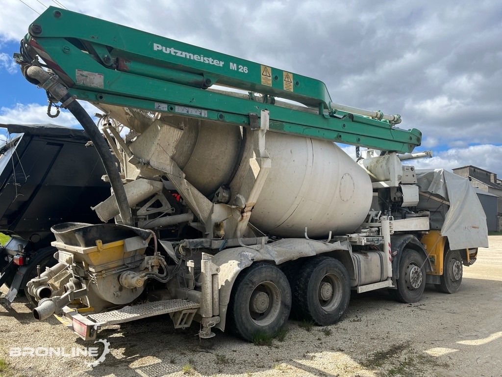 2003 MERCEDES-BENZ ACTROS 3240B 8X4/4 Mixer - Fahrmischer: das Bild 2 2003 MERCEDES-BENZ ACTROS 3240B 8X4/4 Mixer - Fahrmischer: das Bild 2