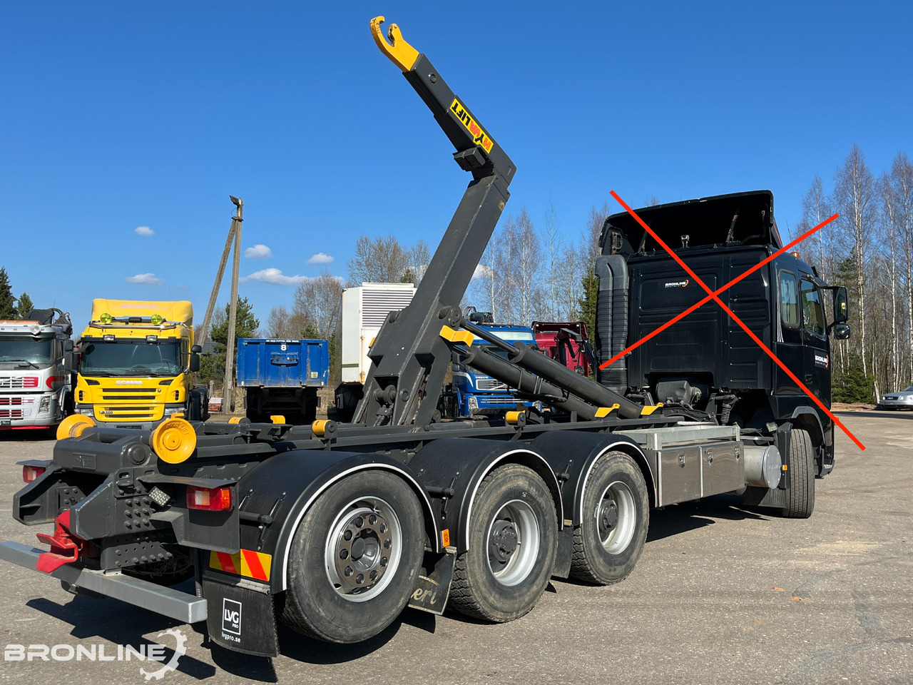 2013 Hyvalift 26 65SZ Konkslift/Hooklift 26t - Hakenlift/ Absetzkipper System: das Bild 1 2013 Hyvalift 26 65SZ Konkslift/Hooklift 26t - Hakenlift/ Absetzkipper System: das Bild 1