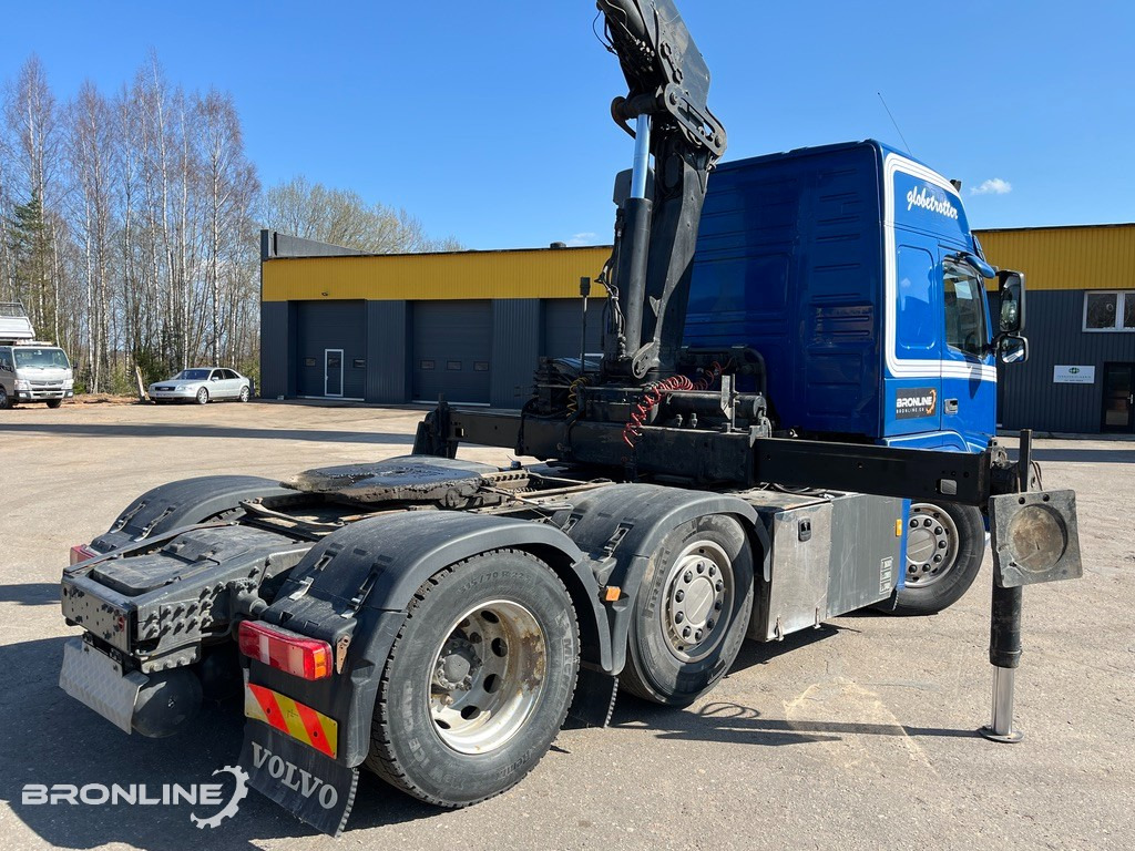 2008 VOLVO FM440 6x2+HIAB Crane+Platform trailer - Sattelzugmaschine, Pritschenauflieger/ Plattformauflieger: das Bild 5 2008 VOLVO FM440 6x2+HIAB Crane+Platform trailer - Sattelzugmaschine, Pritschenauflieger/ Plattformauflieger: das Bild 5