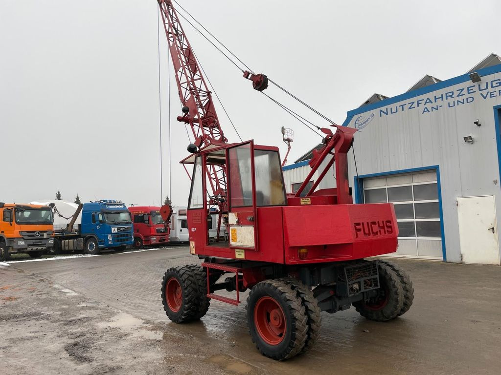 Mobilbagger Fuchs F107 F 107 Seilbagger 9900 Kg Fuchs F107 F 107 Seilbagger 9900 Kg: das Bild 6