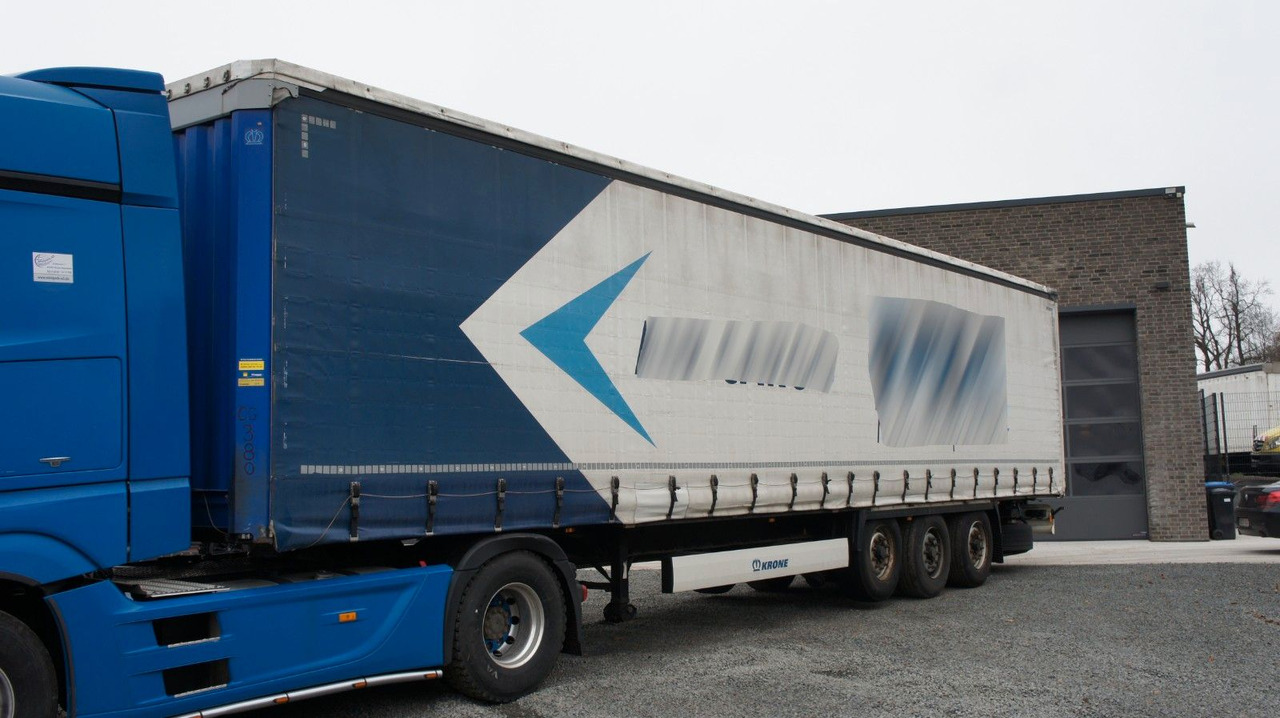 Krone SD Doppelter Boden Verstärkte Plane 2x Liftachse - Planenauflieger: das Bild 1 Krone SD Doppelter Boden Verstärkte Plane 2x Liftachse - Planenauflieger: das Bild 1