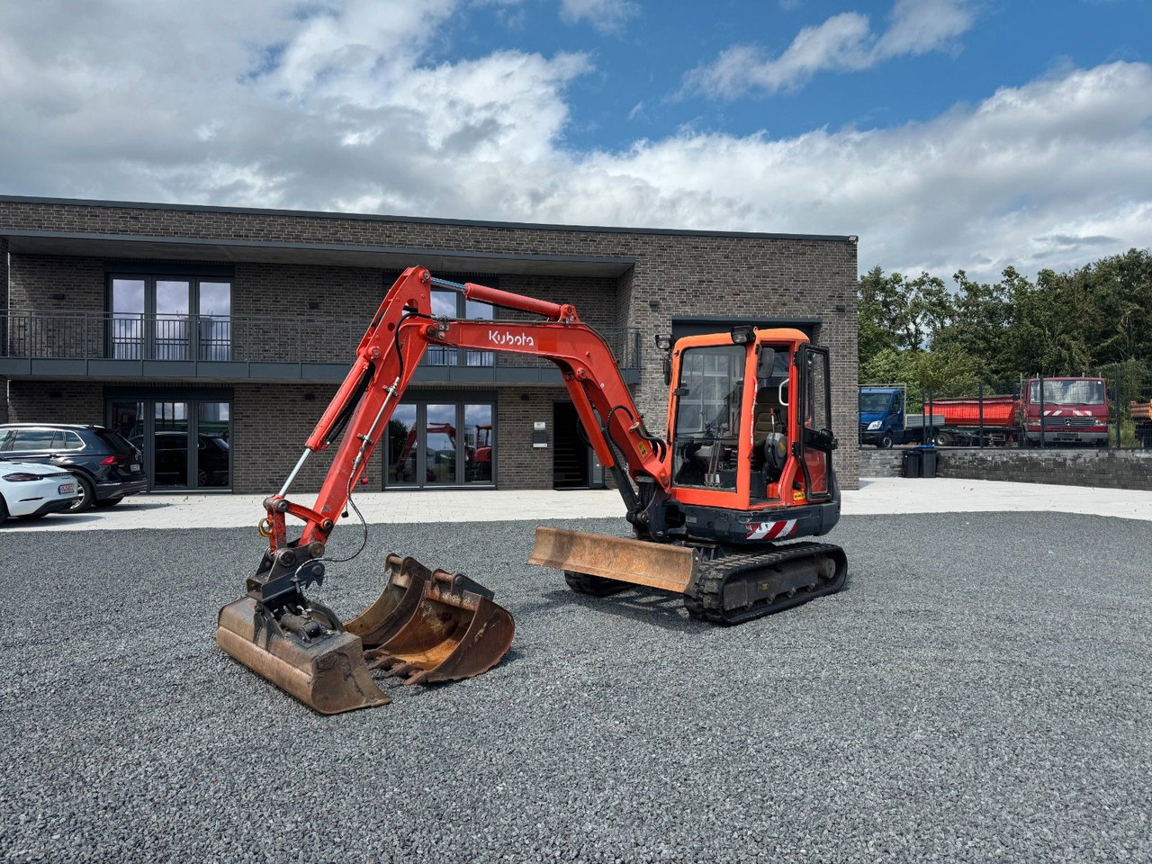 Kubota KX 121-3a KX121 Minibagger Monoausleger 3xLöffel - Minibagger: das Bild 1 Kubota KX 121-3a KX121 Minibagger Monoausleger 3xLöffel - Minibagger: das Bild 1