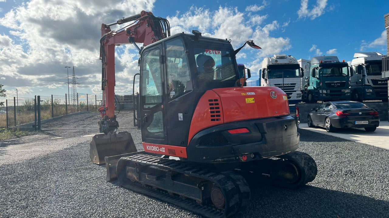 Kubota KX080-4a Verstellausleger 8835 KG - Minibagger: das Bild 5 Kubota KX080-4a Verstellausleger 8835 KG - Minibagger: das Bild 5