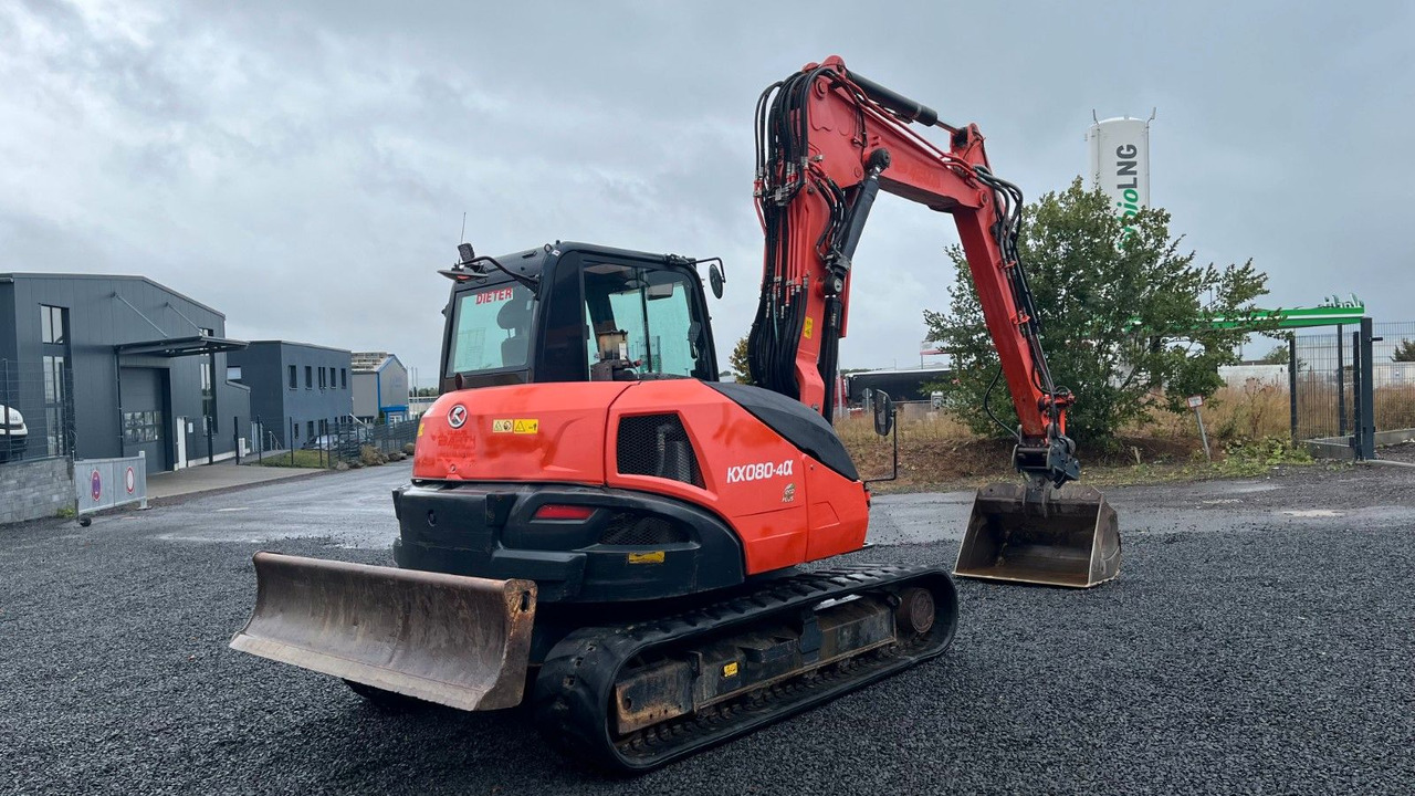 Kubota KX080-4a Verstellausleger 8835 KG - Minibagger: das Bild 4 Kubota KX080-4a Verstellausleger 8835 KG - Minibagger: das Bild 4