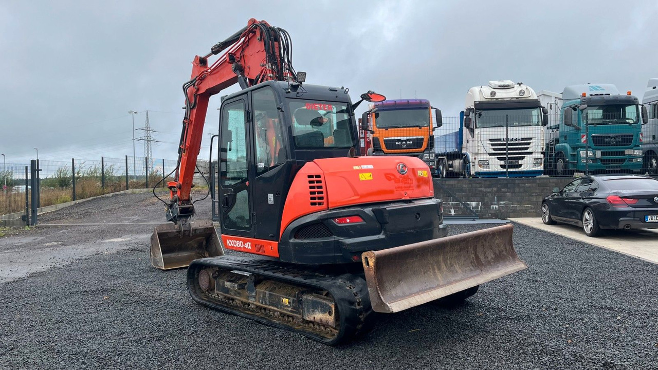 Kubota KX080-4a Verstellausleger 8835 KG - Minibagger: das Bild 5 Kubota KX080-4a Verstellausleger 8835 KG - Minibagger: das Bild 5