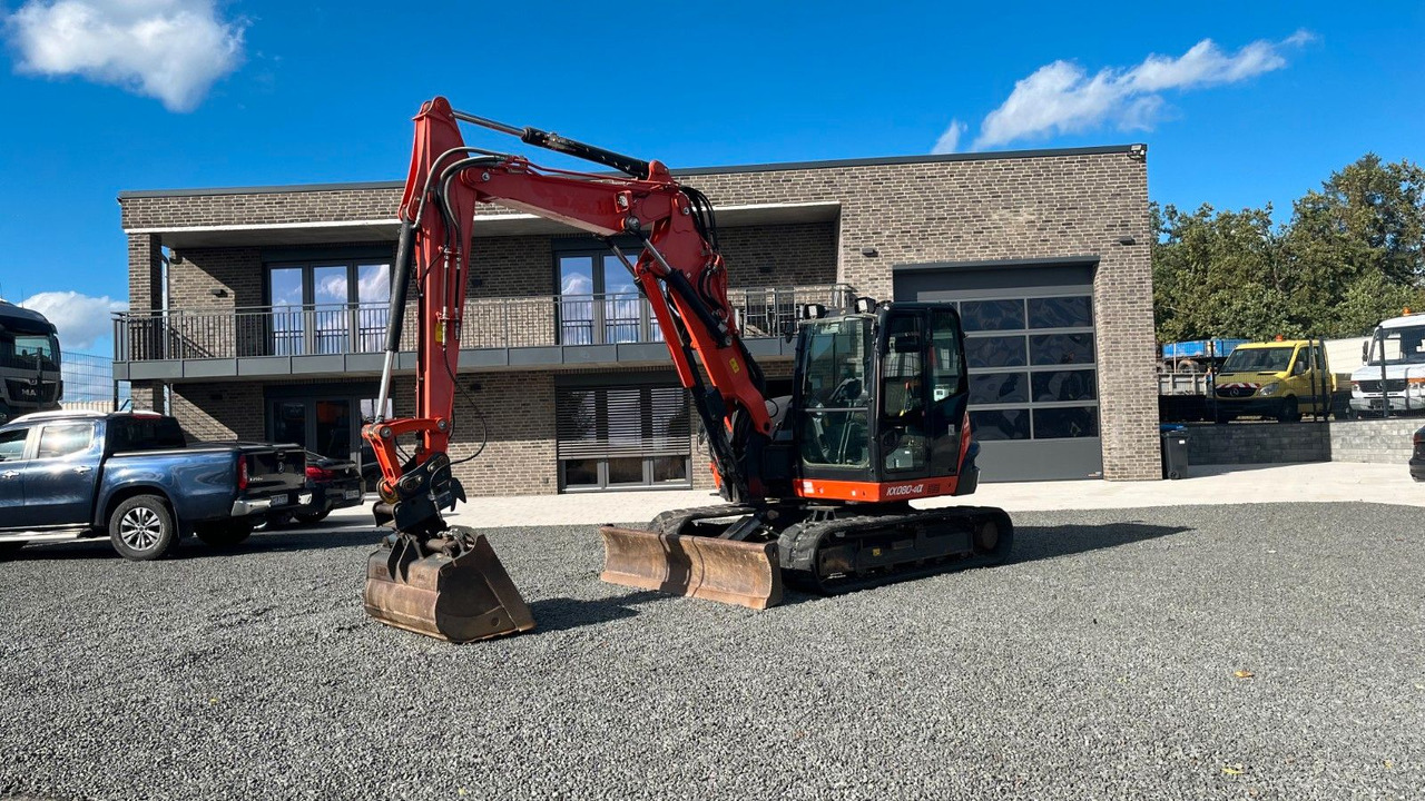 Kubota KX080-4a Verstellausleger 8835 KG - Minibagger: das Bild 1 Kubota KX080-4a Verstellausleger 8835 KG - Minibagger: das Bild 1