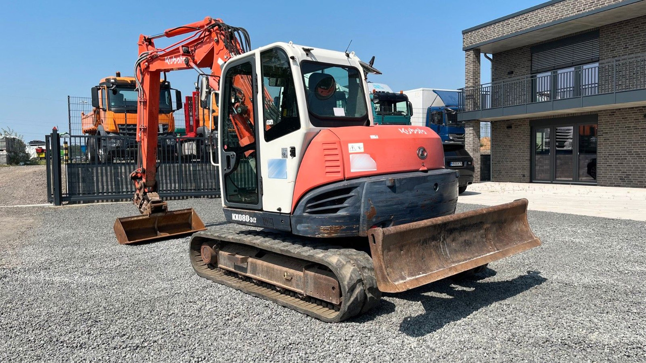 Kubota KX080 KX080-3 Verstellausleger 8700Kg Klima Tilt - Minibagger: das Bild 5 Kubota KX080 KX080-3 Verstellausleger 8700Kg Klima Tilt - Minibagger: das Bild 5
