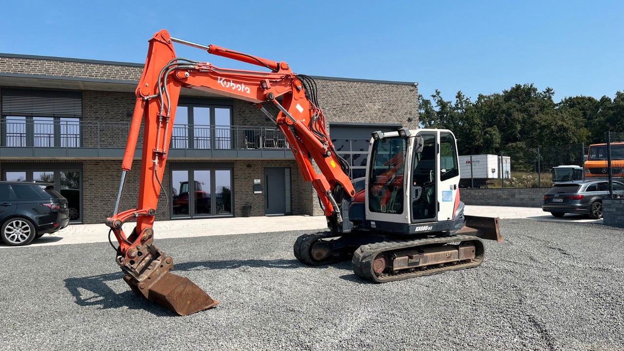 Kubota KX080 KX080-3 Verstellausleger 8700Kg Klima Tilt - Minibagger: das Bild 2 Kubota KX080 KX080-3 Verstellausleger 8700Kg Klima Tilt - Minibagger: das Bild 2