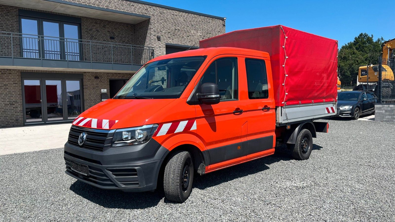 Volkswagen Crafter Pritsche Plane 35 DOKA mittellang RWD - Planen Transporter, Transporter mit Doppelkabine: das Bild 2 Volkswagen Crafter Pritsche Plane 35 DOKA mittellang RWD - Planen Transporter, Transporter mit Doppelkabine: das Bild 2
