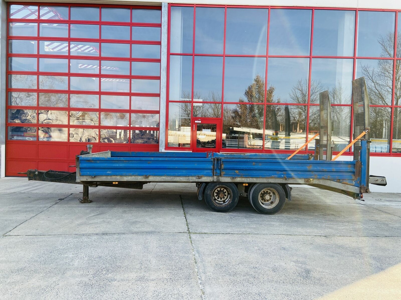 14 t Tandemtieflader - Tieflader Anhänger: das Bild 1 14 t Tandemtieflader - Tieflader Anhänger: das Bild 1