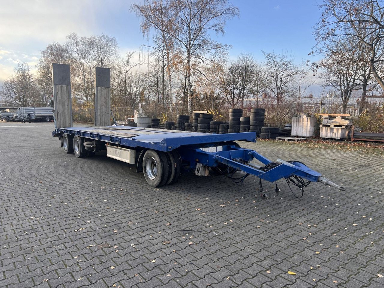 3 Achs Tiefladeranhänger - Tieflader Anhänger: das Bild 3 3 Achs Tiefladeranhänger - Tieflader Anhänger: das Bild 3