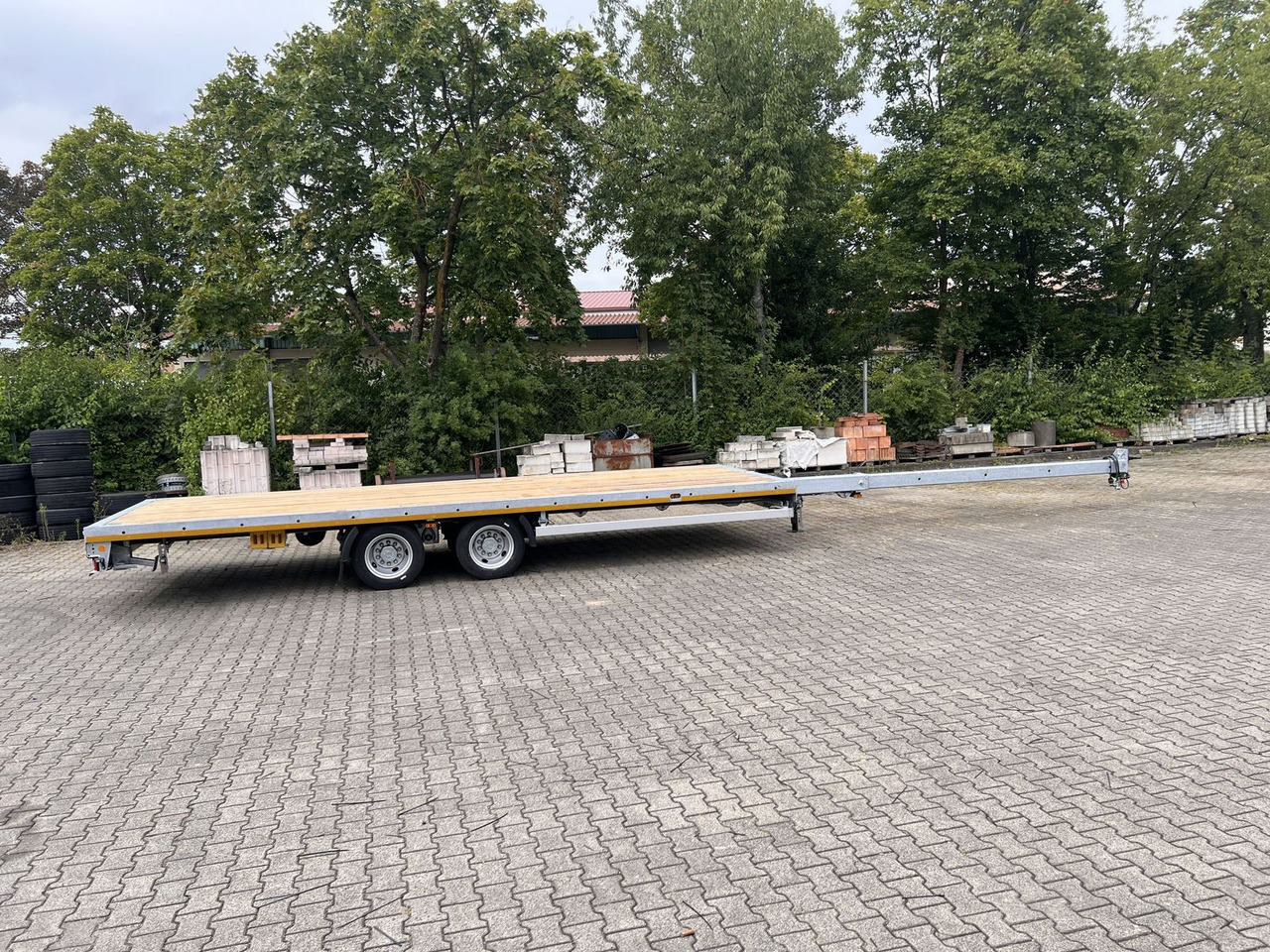 Möslein 11,9 t Tandemanhänger- Tieflader, ausziehbarLuf - Auflieger: das Bild 5 Möslein 11,9 t Tandemanhänger- Tieflader, ausziehbarLuf - Auflieger: das Bild 5