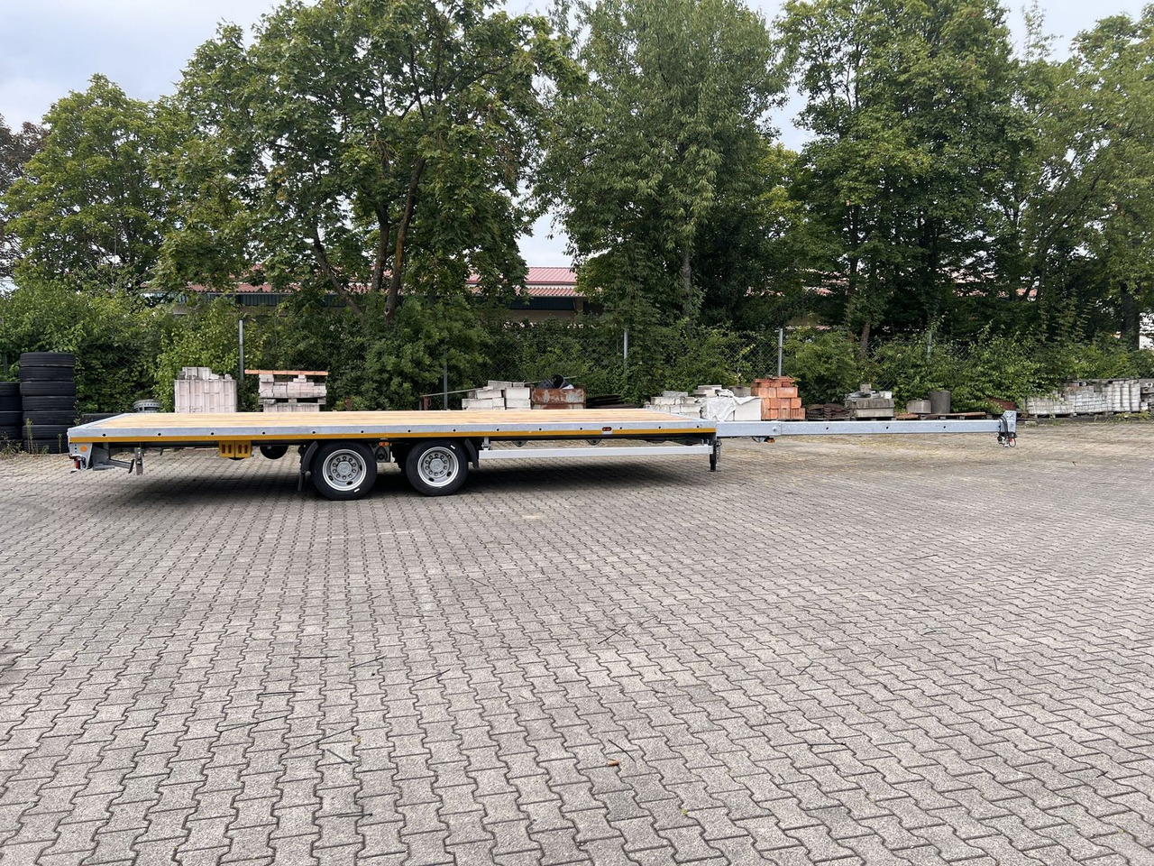 Möslein 13,9 t Tandemanhänger- Tieflader, ausziehbar - Auflieger: das Bild 4 Möslein 13,9 t Tandemanhänger- Tieflader, ausziehbar - Auflieger: das Bild 4