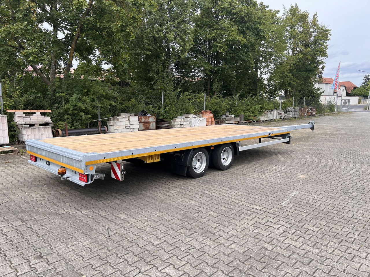 Möslein 13,9 t Tandemanhänger- Tieflader, ausziehbarLuf - Auflieger: das Bild 3 Möslein 13,9 t Tandemanhänger- Tieflader, ausziehbarLuf - Auflieger: das Bild 3