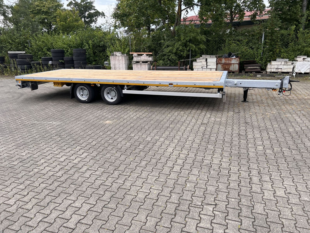 Möslein 13,9 t Tandemanhänger- Tieflader, ausziehbarLuf - Auflieger: das Bild 2 Möslein 13,9 t Tandemanhänger- Tieflader, ausziehbarLuf - Auflieger: das Bild 2