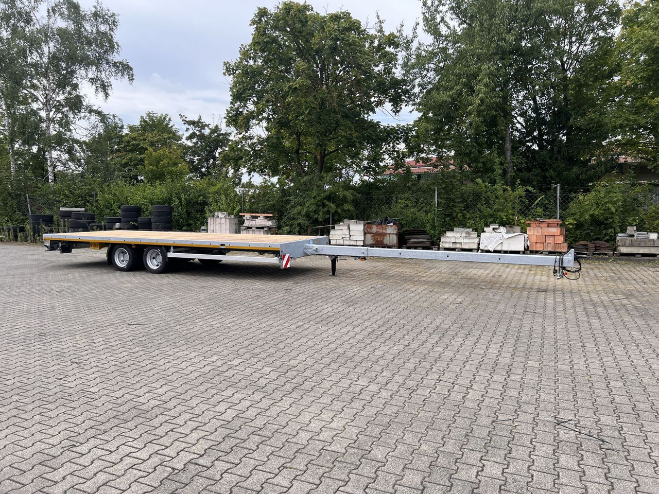 Möslein 13,9 t Tandemanhänger- Tieflader, ausziehbarLuf - Auflieger: das Bild 1 Möslein 13,9 t Tandemanhänger- Tieflader, ausziehbarLuf - Auflieger: das Bild 1