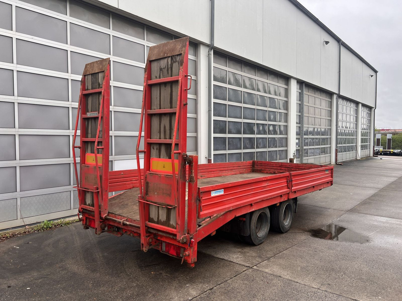 Blomenröhr 13,8 t Tandemtieflader - Tieflader Anhänger: das Bild 3 Blomenröhr 13,8 t Tandemtieflader - Tieflader Anhänger: das Bild 3
