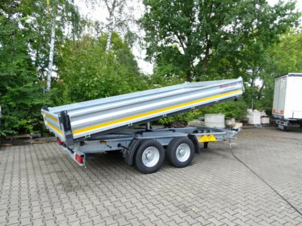 Möslein 13 t Tandem 3- Seitenkipper Tieflader-- Neufahr - Kipper Anhänger: das Bild 4 Möslein 13 t Tandem 3- Seitenkipper Tieflader-- Neufahr - Kipper Anhänger: das Bild 4
