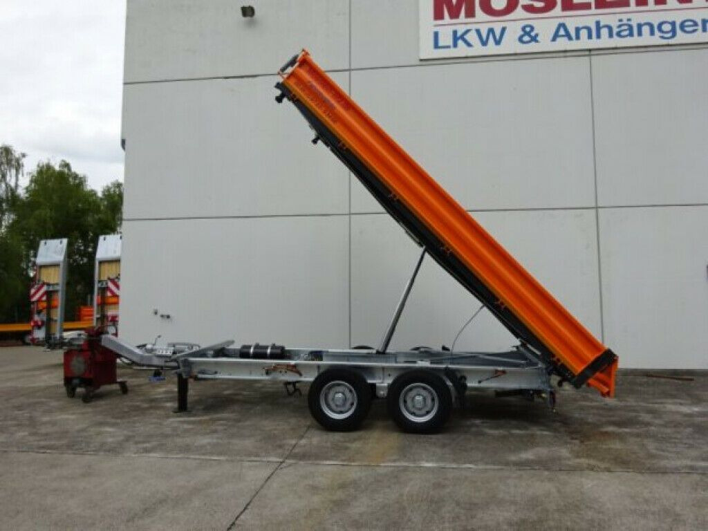 Möslein 13 t Tandem 3- Seitenkipper Tieflader-- Neufahr - Kipper Anhänger: das Bild 3 Möslein 13 t Tandem 3- Seitenkipper Tieflader-- Neufahr - Kipper Anhänger: das Bild 3
