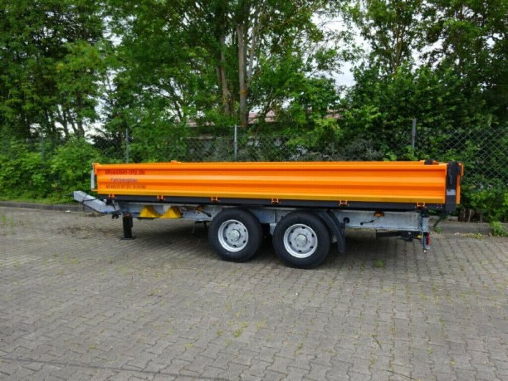 Möslein 13 t Tandem 3- Seitenkipper Tieflader-- Neufahr - Kipper Anhänger: das Bild 4 Möslein 13 t Tandem 3- Seitenkipper Tieflader-- Neufahr - Kipper Anhänger: das Bild 4