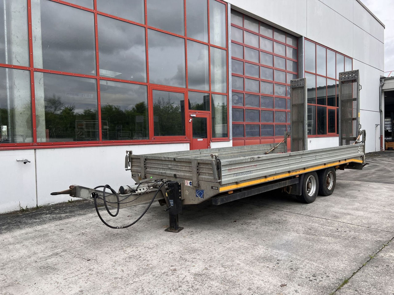 Möslein 13 t Tandemtieflader - Tieflader Anhänger: das Bild 3 Möslein 13 t Tandemtieflader - Tieflader Anhänger: das Bild 3