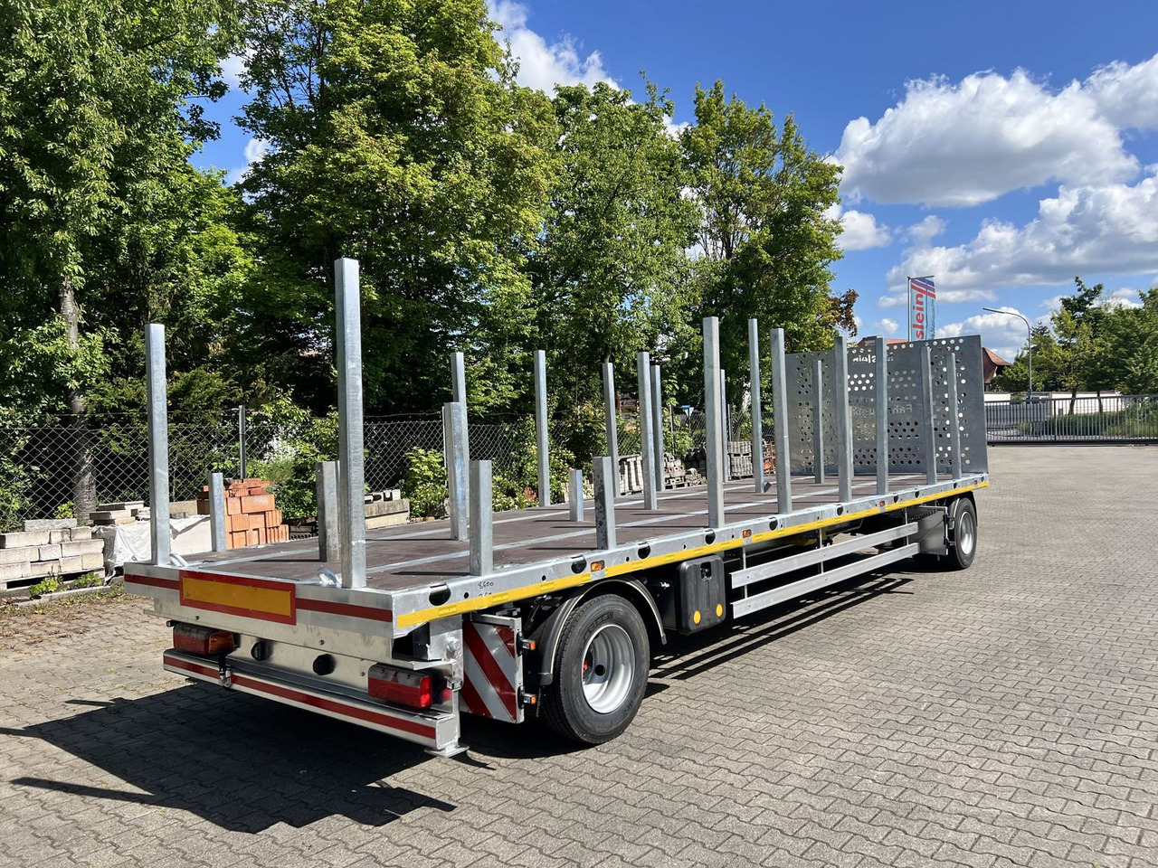 Möslein 2 Achs Jumbo- Plato- Anhänger - Pritschenanhänger/ Plattformanhänger: das Bild 4 Möslein 2 Achs Jumbo- Plato- Anhänger - Pritschenanhänger/ Plattformanhänger: das Bild 4