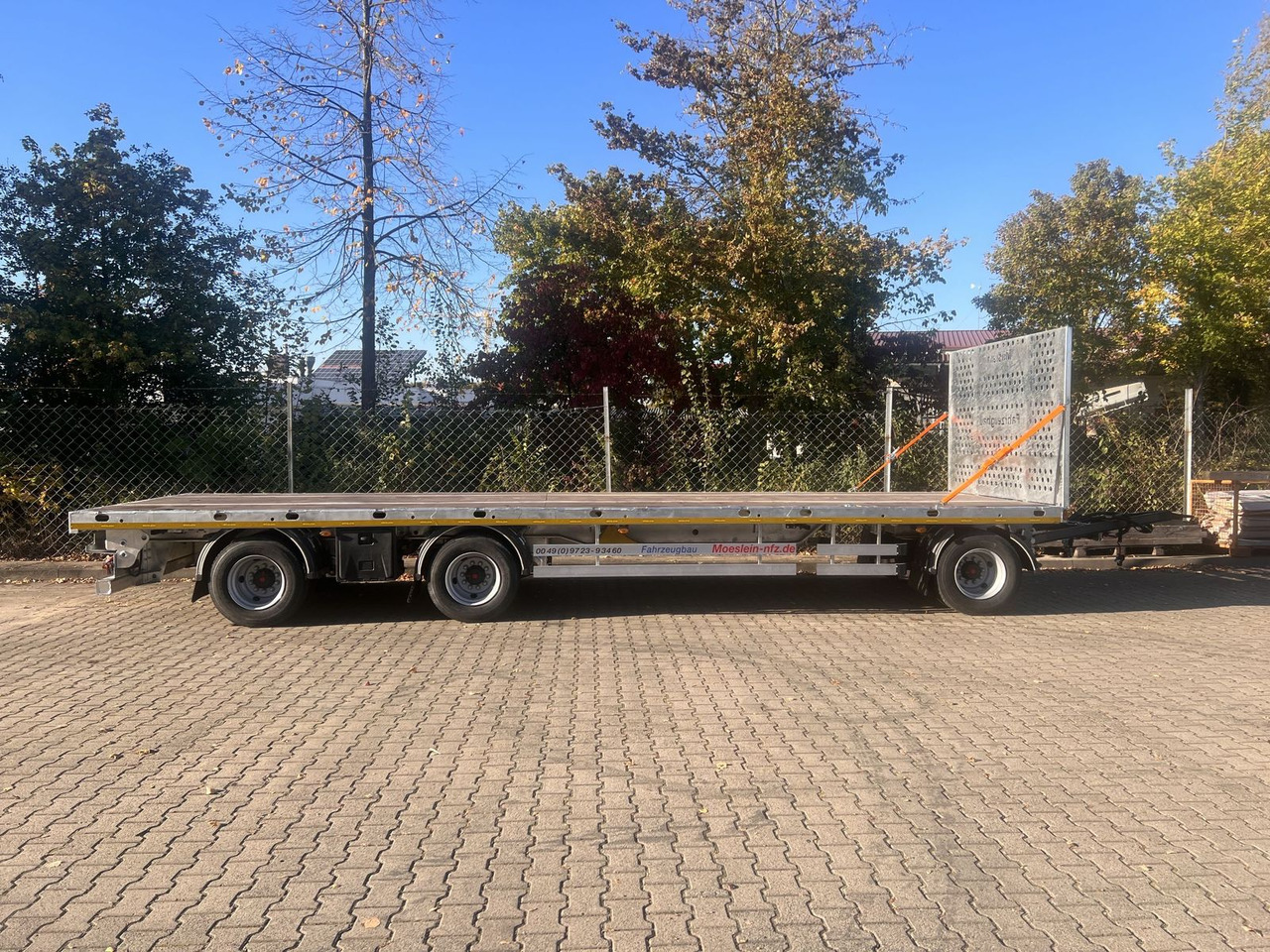 Möslein 3 Achs Jumbo- Plato- Anhänger 8,60 m, Mega - Pritschenanhänger/ Plattformanhänger: das Bild 5 Möslein 3 Achs Jumbo- Plato- Anhänger 8,60 m, Mega - Pritschenanhänger/ Plattformanhänger: das Bild 5