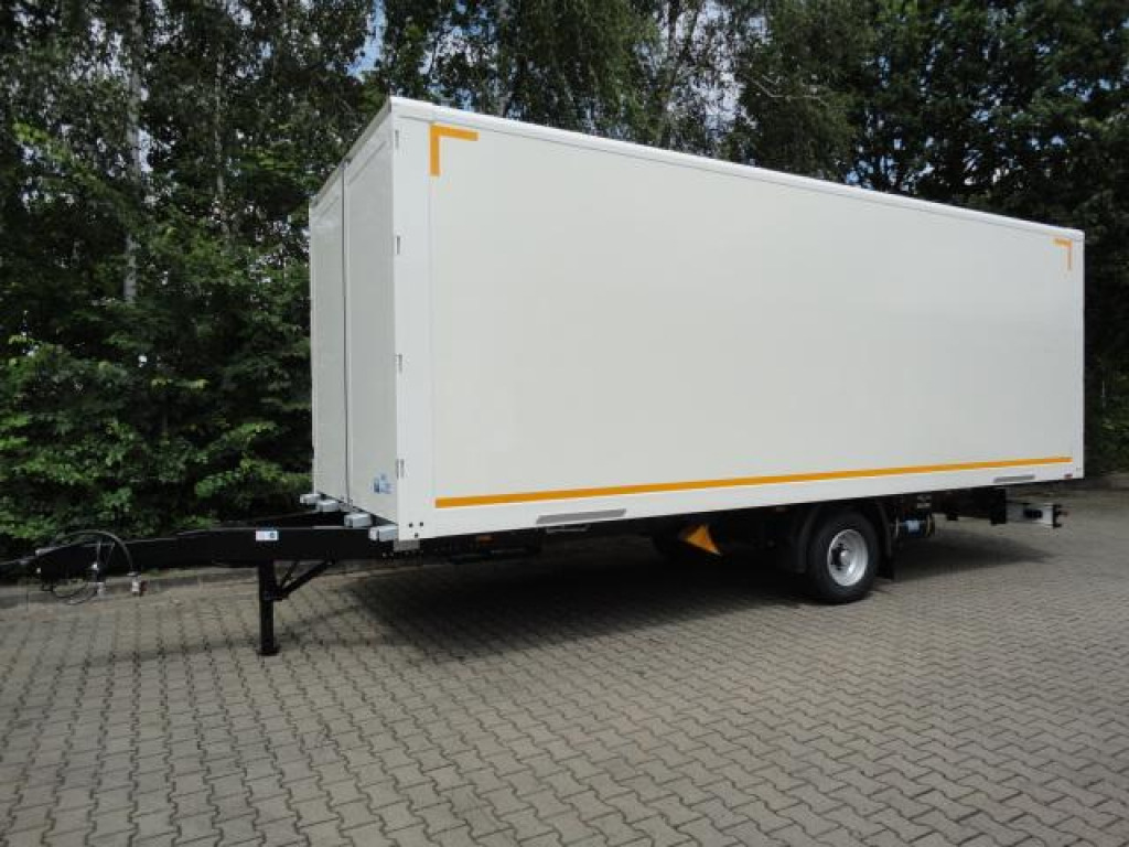 Möslein EK 1- D 7,3 1 Achs Kofferanhänger Durchladen, Neufahrzeug - Koffer Anhänger: das Bild 1 Möslein EK 1- D 7,3 1 Achs Kofferanhänger Durchladen, Neufahrzeug - Koffer Anhänger: das Bild 1