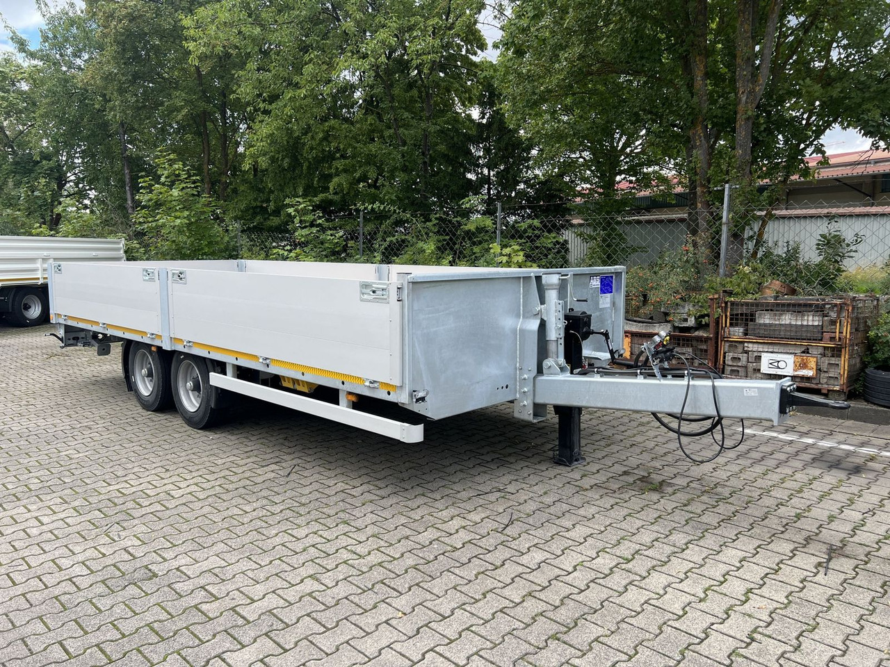 Möslein Tandem- Pritschenanhänger- Tieflader - Tieflader Anhänger: das Bild 3 Möslein Tandem- Pritschenanhänger- Tieflader - Tieflader Anhänger: das Bild 3