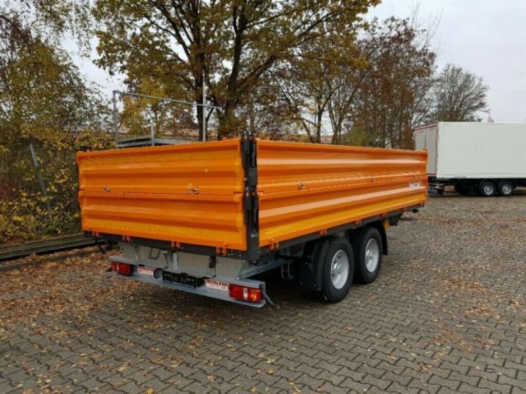 Möslein neuer Tandem 3- Seitenkipper Tiefladermit Bordw - Kipper Anhänger: das Bild 4 Möslein neuer Tandem 3- Seitenkipper Tiefladermit Bordw - Kipper Anhänger: das Bild 4
