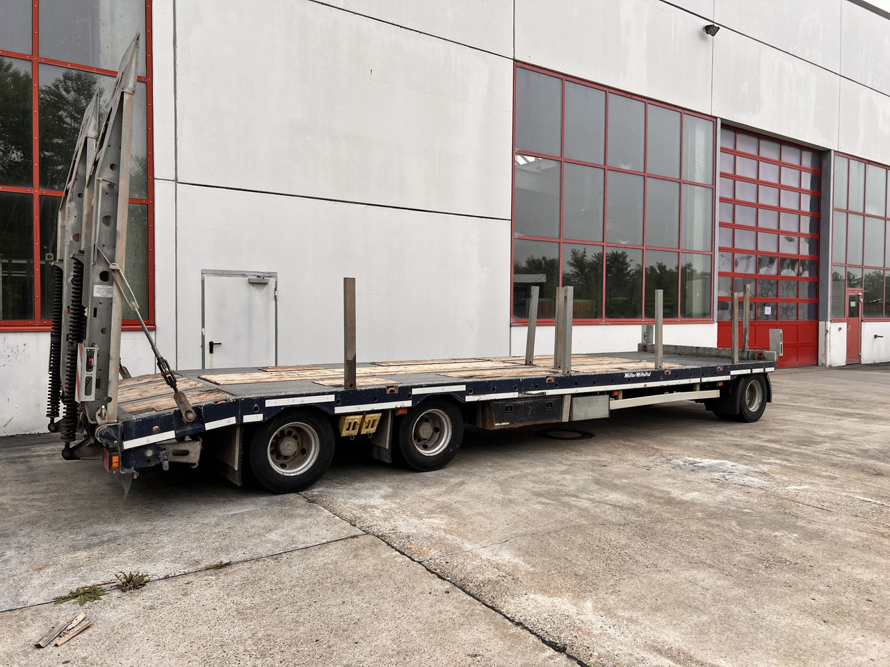 Müller Mitteltal D3 3 Achs Tieflader 9 m, Verzinkt, Wenig Benutzt - Tieflader Anhänger: das Bild 5 Müller Mitteltal D3 3 Achs Tieflader 9 m, Verzinkt, Wenig Benutzt - Tieflader Anhänger: das Bild 5