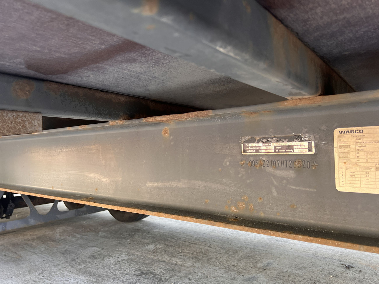 Planenanhänger Tang, Karl ZCS 105  Tandem- Planenanhänger: das Bild 6