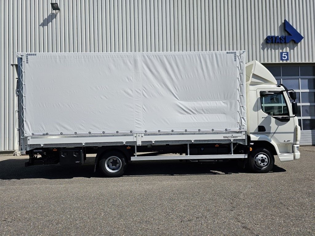 DAF LF 210 7,49t Spier Pritsche-Plane LBW Tageszulas DAF FA LF 210 08t Spier Pritsche mit LBW - Plane LKW: das Bild 3 DAF LF 210 7,49t Spier Pritsche-Plane LBW Tageszulas DAF FA LF 210 08t Spier Pritsche mit LBW - Plane LKW: das Bild 3