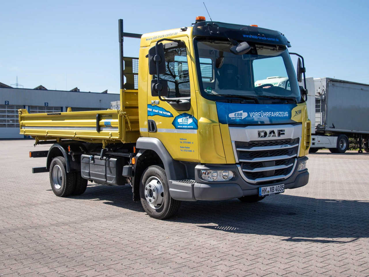 DAF XB 230 7,5t Meiller Kipper - Kipper: das Bild 3 DAF XB 230 7,5t Meiller Kipper - Kipper: das Bild 3