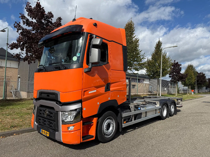 Renault T 460 verhuiswagen 2018 met 180.000 km !!! - Containerwagen/ Wechselfahrgestell LKW: das Bild 1 Renault T 460 verhuiswagen 2018 met 180.000 km !!! - Containerwagen/ Wechselfahrgestell LKW: das Bild 1